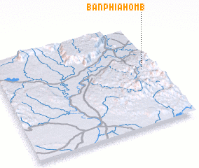 3d view of Ban Phiahom (1)