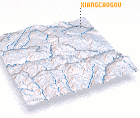 3d view of Xiangcaogou