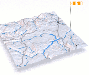 3d view of Xinmin