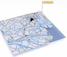 3d view of Xóm Dầu