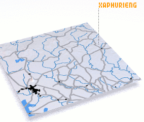 3d view of Xã Phú Riềng