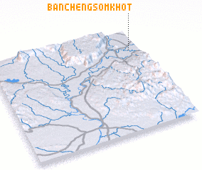 3d view of Ban Chéngsômkhôt