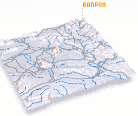 3d view of Ban Pôm