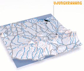 3d view of Ujungkrawang