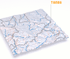 3d view of Tianba