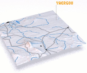 3d view of Ya\