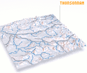 3d view of Thôn Sơn Nam