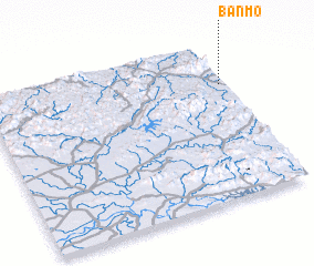 3d view of Bản Mo