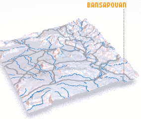 3d view of Ban Sapouan