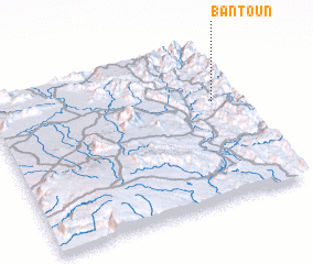 3d view of Ban Toun