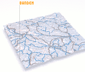 3d view of Bản Dem
