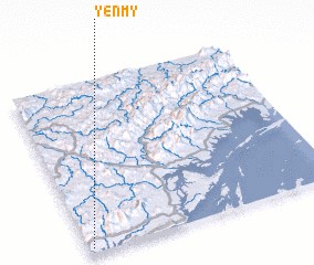 3d view of Yên Mỹ