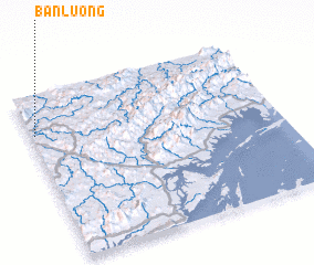 3d view of Bản Luông