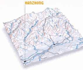 3d view of Hanzhong