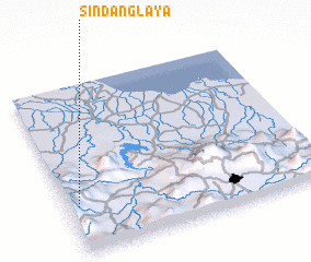 3d view of Sindanglaya