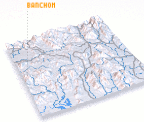 3d view of Ban Chom