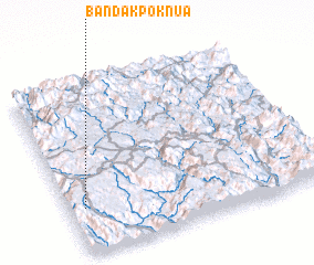 3d view of Ban Dakpok-Nua