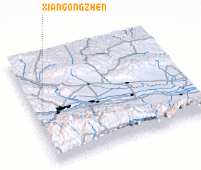 3d view of Xiangongzhen