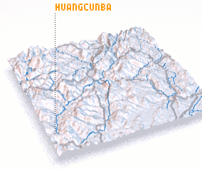 3d view of Huangcunba