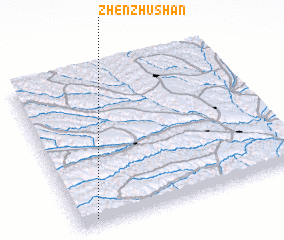 3d view of Zhenzhushan