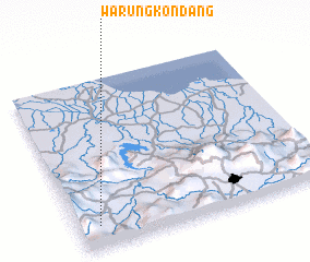 3d view of Warungkondang