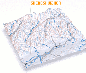 3d view of Shengshuizhen