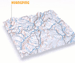3d view of Huangping