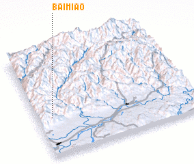 3d view of Baimiao