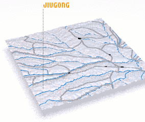 3d view of Jiugong