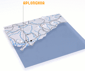 3d view of Ấp Long Hóa