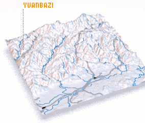 3d view of Yuanbazi