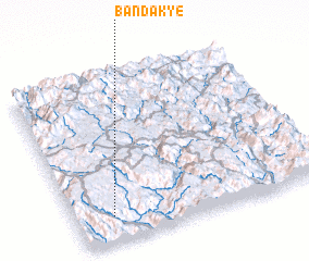 3d view of Ban Dakyè