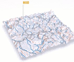 3d view of Hor