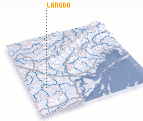 3d view of Làng Da