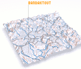 3d view of Ban Daktout