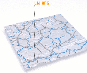 3d view of Lijiang