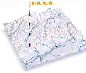 3d view of Shanliushui