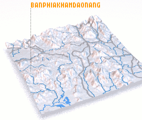 3d view of Ban Phiakhamdaonang