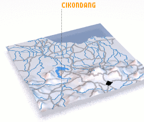 3d view of Cikondang