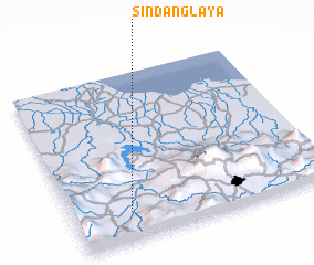 3d view of Sindanglaya