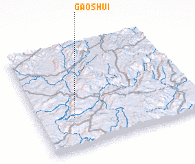 3d view of Gaoshui