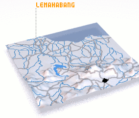 3d view of Lemahabang