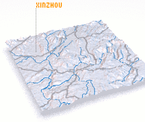 3d view of Xinzhou