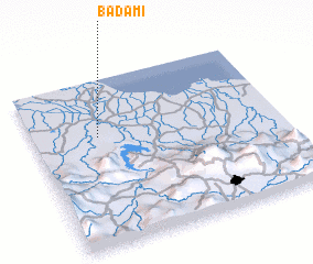 3d view of Badami