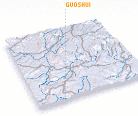 3d view of Guoshui