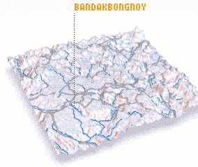 3d view of Ban Dakbong Noy