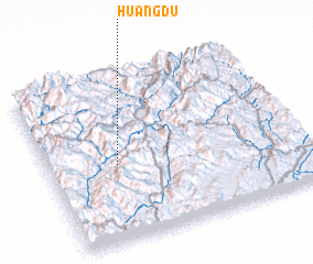 3d view of Huangdu