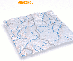 3d view of Jingzhou