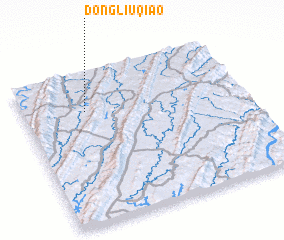 3d view of Dongliuqiao