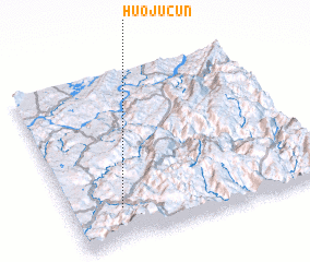 3d view of Huojucun